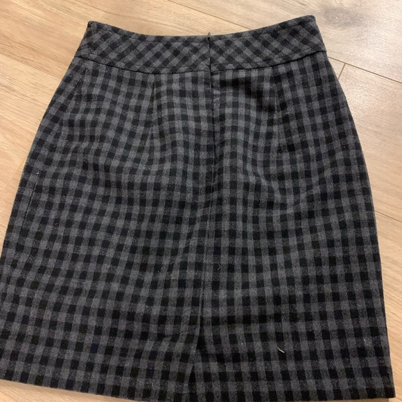 JACOB | Checkered skirt - wool - Picture 3 of 5